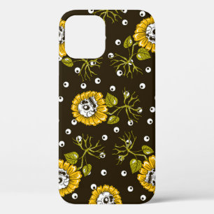 Case-Mate iPhone Case Crânes de tournesol : Unique Motif sans fil.