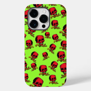 Coque Pour iPhone 14 Pro Crânes décoratifs vintages