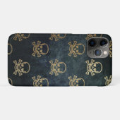 Coques Case-Mate iPhone Crânes d'or (Dos (Horizontal))