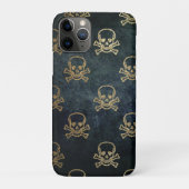 Coques Case-Mate iPhone Crânes d'or (Dos)