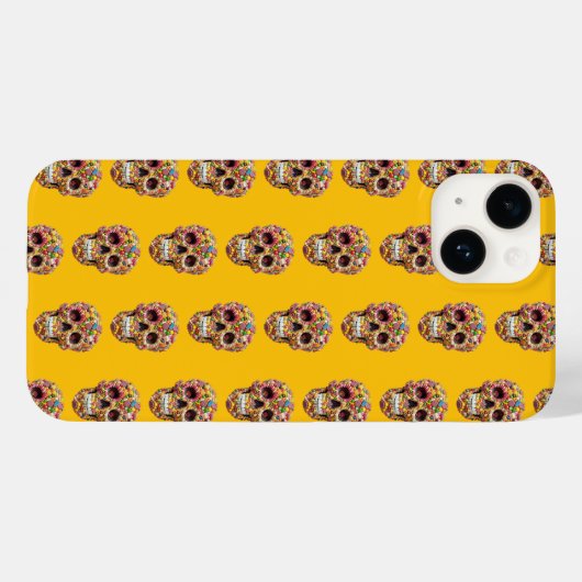 Coques Case-Mate iPhone Crânes doux (Verso (horizontal))