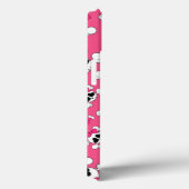 Coques Case-Mate iPhone Crânes et arcs roses amusants (Verso / Droite)
