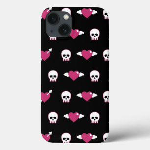 Etui iPhone Case-Mate Crânes et coeurs