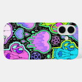 Coques Case-Mate iPhone Crânes et cœurs (Verso (horizontal))