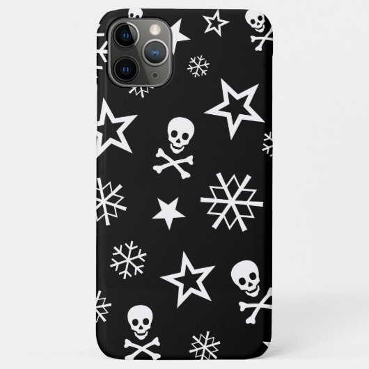 Coques Case-Mate iPhone Crânes et flocons de neige (Dos)