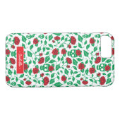 Coques Case-Mate iPhone Crânes et roses de Frida Kahlo | (Dos (Horizontal))