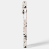 Coques Case-Mate iPhone Crânes et Roses roses (Verso / Gauche)