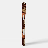 Coques Case-Mate iPhone Cranes japanese, Tan, Rust & Chocolate Brown (Verso / Droite)