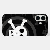 Coques Case-Mate iPhone =[ Crânes & Os croisés ]=  (Verso (horizontal))
