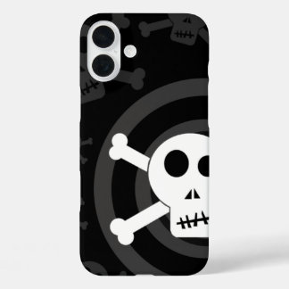Coques iPhone 16 Plus =[ Crânes & Os croisés ]= 