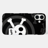 Coques Case-Mate iPhone =[ Crânes & Os croisés ]=  (Verso (horizontal))