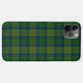 Coques Case-Mate iPhone Cranstoun tartan vert bleu plaid (Dos (Horizontal))