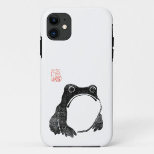 Case-Mate iPhone Case Crapaud grognon japonais animal drôle imperturbabl