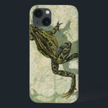 Case-Mate iPhone Case Crapaud Swinning dans l'eau<br><div class="desc">Le studio de vision emploie technique de giclée (français pour la "pour pulvériser ") dans ce morceau d'art. Il rend lui uniques et les différentes nuances du vert souligner la paix sur cette image. Choisissez ce morceau d'illustration pour votre prochain produit de Zazzle.</div>