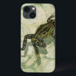 Case-Mate iPhone Case Crapaud Swinning dans l'eau<br><div class="desc">Le studio de vision emploie technique de giclée (français pour la "pour pulvériser ") dans ce morceau d'art. Il rend lui uniques et les différentes nuances du vert souligner la paix sur cette image. Choisissez ce morceau d'illustration pour votre prochain produit de Zazzle.</div>