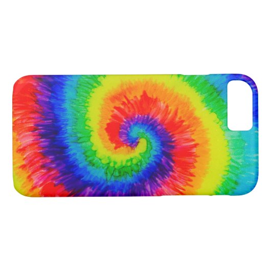 Coques Case-Mate iPhone Cravate arc-en-ciel (Dos (Horizontal))