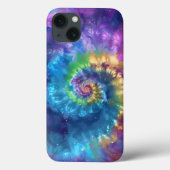 Coques Case-Mate iPhone Cravate cosmique-Dye Swirl - Galaxie psychédélique (Verso)