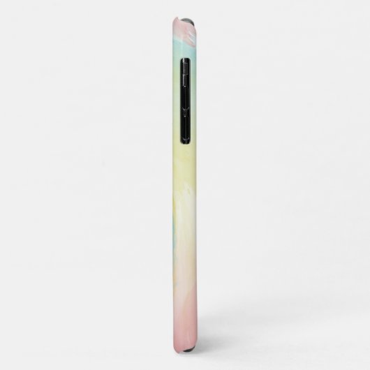 Coques Case-Mate iPhone Cravate-Dye Retro Pastel Peinture d'Aquarelle dans (Dos/Gauche)