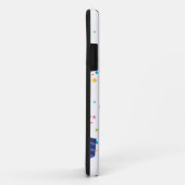 Coques Case-Mate iPhone Cravate papa couleur bleue (Dos/Droite)