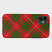 Coques Case-Mate iPhone Crawford tartan rouge vert plaid (Dos (Horizontal))