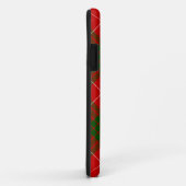 Coques Case-Mate iPhone Crawford tartan rouge vert plaid (Dos/Droite)