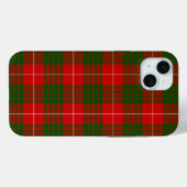 Coques Case-Mate iPhone Crawford tartan rouge vert plaid (Verso (horizontal))
