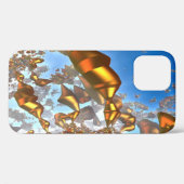 Coques Case-Mate iPhone Crayon d'or (Verso (horizontal))