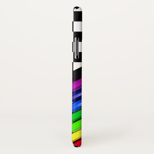 Coques Case-Mate iPhone crayons de couleur (Dos/Droite)