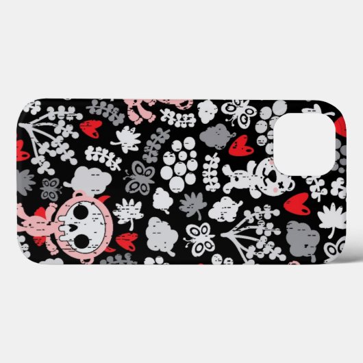 Coques Case-Mate iPhone Crazy Babies (Verso (horizontal))