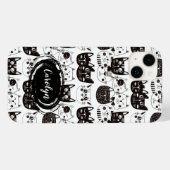 Coques Case-Mate iPhone Crazy Cat face Motif (Verso (horizontal))