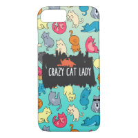 Crazy Cat Lady Cute et Playay Cat Motif