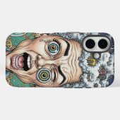 Coques Case-Mate iPhone Crazy Expression Caricature Téléphone Case-Unique  (Verso (horizontal))
