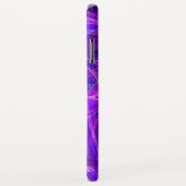 Coques Case-Mate iPhone CRAZY PHOTON bleu violet (Dos/Droite)