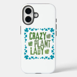 Coques iPhone 16 Crazy Plant Lady