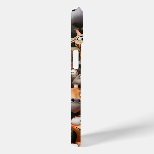 Coques Case-Mate iPhone Crazy Wildlife Group (Verso / Droite)