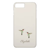 Coques Case-Mate iPhone Cream Beige Hummingbird Coque-Mate Ca (Dos)