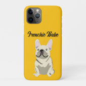 Coques Case-Mate iPhone Cream French Bulldog, Frenchie Babe (Dos)