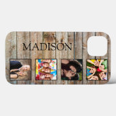 Coques Case-Mate iPhone Create Your Custom Photo Collage Rustic Farmhouse (Verso (horizontal))