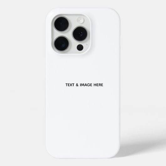 Coques Case-Mate iPhone Create Your Own white (Verso)