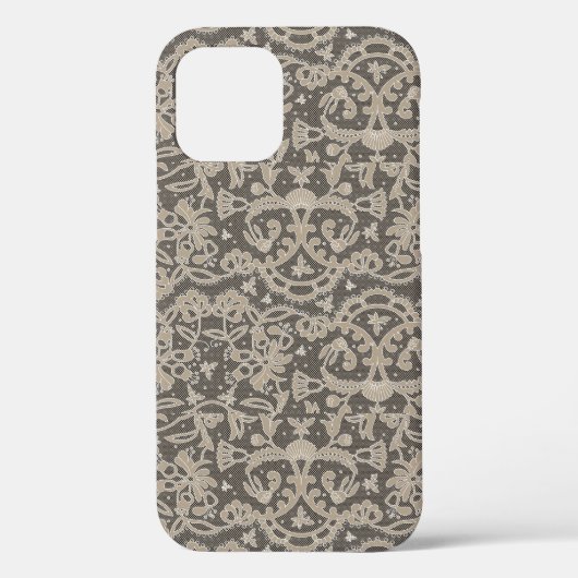Coques Case-Mate iPhone Création de broderies de Crochet (Verso)