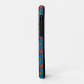 Coques Case-Mate iPhone Création de héros typographiques à dégradé vibrant (Dos/Gauche)