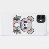 Coques Case-Mate iPhone Création de Koala Vector Magique Kawaii (Dos (Horizontal))