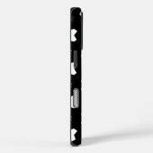 Coques Case-Mate iPhone Création de motifs chic en noir et blanc (Verso / Droite)