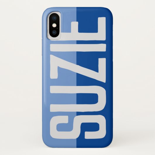 Coques Case-Mate iPhone Création de nom en gras - Suzie (Dos)