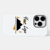 Coques Case-Mate iPhone Création d'entreprise personnalisée Ajouter un log (Verso (horizontal))