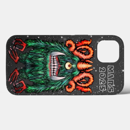 Coques Case-Mate iPhone Créature Alien Mars Cyclop (Verso (horizontal))