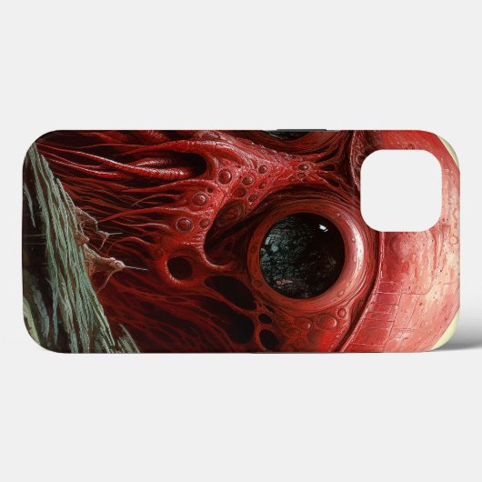 Coques Case-Mate iPhone Créature Alien Sci-fi Horreur Art (Verso (horizontal))
