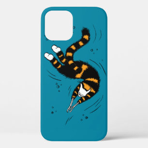 Case-Mate iPhone Case Créature amusante des chats Squelette Mains Nager