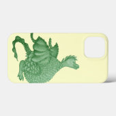 Coques Case-Mate iPhone créature imaginaire mythique dragon vert mignon (Verso (horizontal))