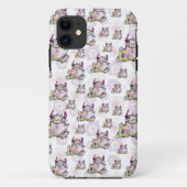 Coques Case-Mate iPhone Créature magique de monstre joyeux footing (Dos)